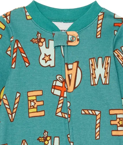Vista 34 de Amazon Essentials Disney Marvel Star Wars - Pijama unisex de algodón con pies para bebés y niños pequeños, paquete múltiple