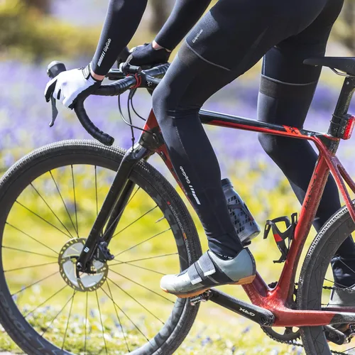 Vista 5 de GripGrab Calentadores de piernas de ciclismo para primavera y otoño, antideslizantes, ligeros, delgados, transpirables, para las piernas