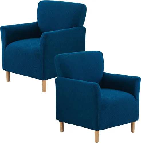 Vista 67 de Fundas de jacquard para sillón de banquete, fundas suaves para sillón de 1 pieza, fundas elásticas para silla de sala de estar, antideslizantes