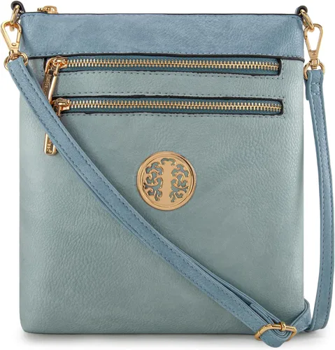 Vista 19 de Montana West Bolsos cruzados para mujer con múltiples bolsillos y correa ajustable