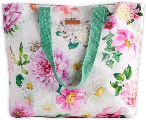 Vista 36 de Maison d' Hermine - Bolsa de lona de algodón reutilizable para mujeres, con asa para el hombro, bolsas a granel para compras y viajes
