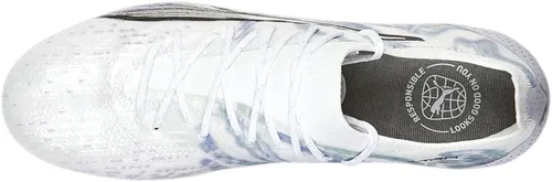 Vista 4 de Puma Tacos de fútbol para mujer Ultra Ultimate Brilliance Firm GroundAg de suelo firme, terreno suave, color blanco