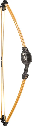 Vista 16 de Bear Archery Spark - Juego de arco juvenil, recomendado para edades de 5 a 10 años, ambidiestro, incluye 2 flechas, protector de brazos, carcaj