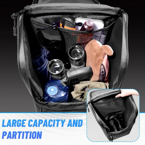 Vista 2 de StarknightMT 2020-2025 Bolsa de almacenamiento PRO XP 1680D impermeable Bolsa central Compatible con Polaris RZR PRO XP/XP 4 2020 2021 2022 2023