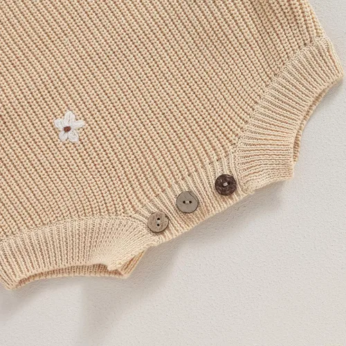 Vista 7 de Douhoow Suéter de punto para bebé, sudadera de punto para bebé, niña, niño, sudadera para otoño e invierno