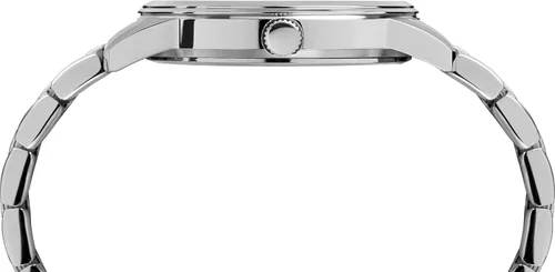 Vista 2 de Timex - Reloj de pulsera analógico para hombre (1.575in, acero inoxidable)
