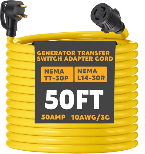 Vista 20 de Kanayu Cable adaptador de interruptor de transferencia de generador NEMA TT