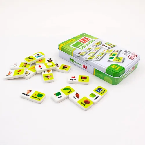 Vista 3 de Junior Learning Antónimos Match & Learn Dominó, Multicolor