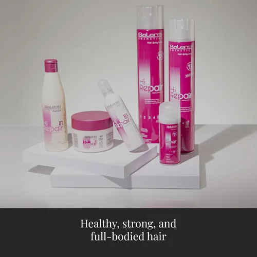 Vista 6 de SALERM - Champú reparador - Champú Hi Repair - 33.8 fl oz - Hidratación profunda para cabello dañado - Repara y rejuvenece - Cabello más brillante
