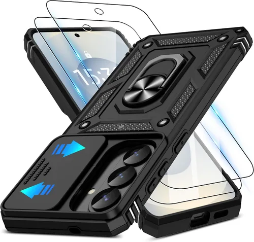 Vista 41 de ATUMP for Google Pixel 10A Case with Camera Lens Cover & HD Screen Protector(2 Pcs), [10FT Military Grade Drop Protection] Magnetic Ring Holder