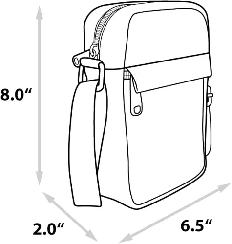 Vista 4 de Buckle Down Bolso cruzado, Shelby