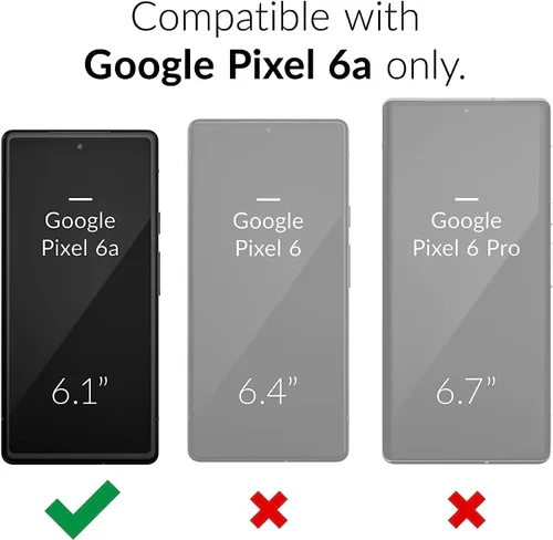 Vista 2 de oakxco para Google Pixel 6A Funda de teléfono de silicona líquida, diseño estético lindo y delgado para mujer y niña, cubierta de gel suave, lisa