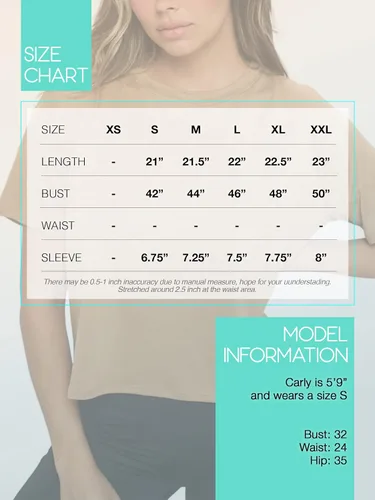 Vista 7 de Knit Riot Camiseta corta para mujer, manga corta, suave, con cuello redondo, casual, activa, para yoga, correr, camiseta recortada