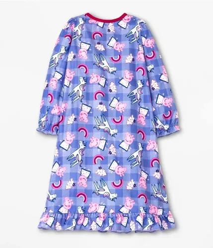 Vista 2 de Peppa Pig Camisón de franela para niñas pequeñas