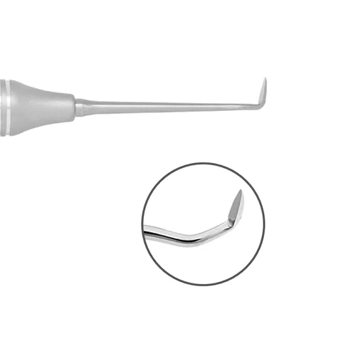Vista 4 de Osung Escalador de hoz dental JAC 34/35, aplicación de escalador de hoz posterior, herramienta de escalador dental de acero inoxidable - Equipo