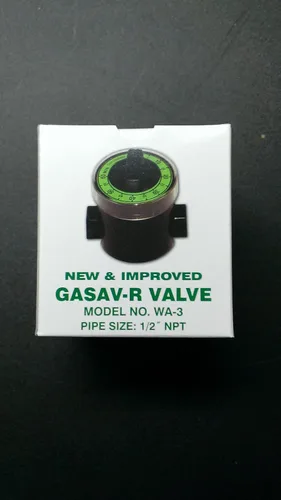 Vista 2 de Válvula de apagado automático de gas y temporizador WA-3 con IPS de 1/2