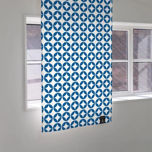 Vista 15 de Cortinas-Puertas-Estampado de Gato Ático (33 pulgadas de ancho x 55 pulgadas de largo)