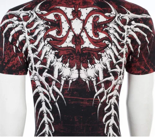 Vista 5 de Xtreme Couture Camiseta Hombre Bare Bones Negro