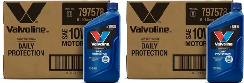 Vista 14 de Valvoline Daily Protection 10W-30 Aceite de motor convencional, 1 cuarto de galón