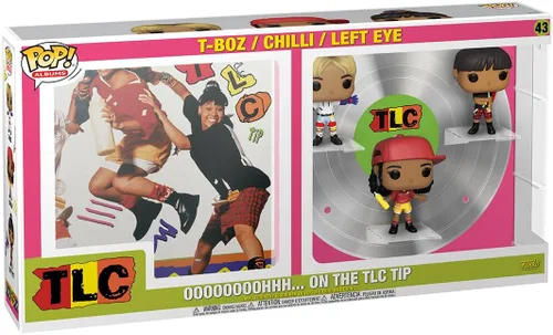 Vista 2 de Funko POP! Albums Deluxe: TLC - Oooh on The TLC Tip - Música - Figura de vinilo coleccionable - Idea de regalo - Producto oficial - para niños