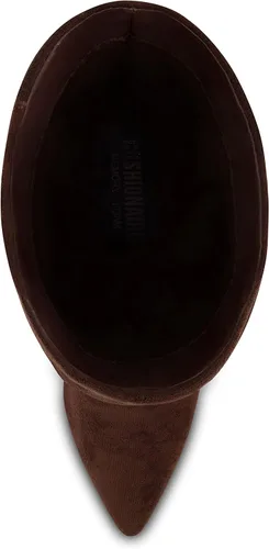 Vista 5 de CUSHIONAIRE Botas Porsha de tacón fruncido para mujer con espuma viscoelástica, anchos disponibles, Negro
