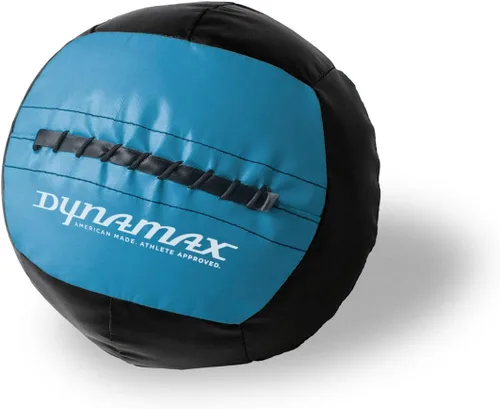 Vista 3 de Dynamax Mini Medicine Ball, 2–12 lb Soft Shell Wall Ball, 10-Inch Weighted Exercise Ball for Strength Training, Core Workouts, Conditioning &