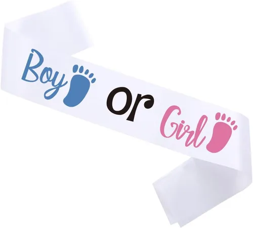Vista 3 de Colores de la bandera de Estados Unidos, banda, banda para niño o rejilla, banda de revelación de género para mamá y papá, mamá futura ser, fajas