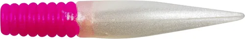 Vista 24 de Bobby Garland Slab Slay'R Señuelo de Pesca de Plástico Suave para Crappie, Equipo de Pesca y Accesorios, 2", Doble Arco Iris Plateado Arco iris