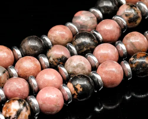 Vista 90 de Colgante de corazón de aventurina natural, Collar de cuentas de aventurina genuina, Collar de piedra verde, Collar de piedras preciosas, Cuentas