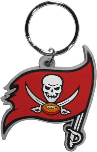 Vista 14 de NFL cadena de hule flexible para llavero