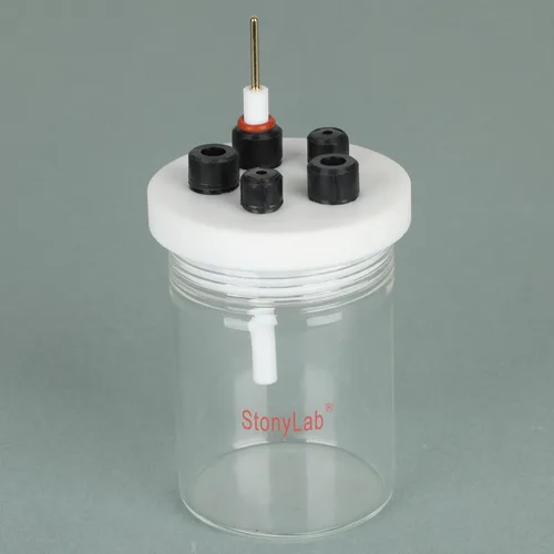 Vista 6 de stonylab Electrodo de disco con disco de platino de 0.079 in de diámetro, pureza del 99,99%, certificado SGS - probado por GDMS, para electroquímica