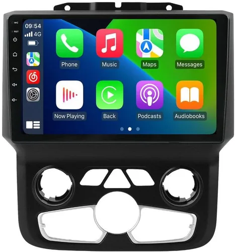 Vista 8 de Radio de coche Android 12 de 4+32 GB 8 núcleos para Dodge Ram 1500 2500 3500 2013-2018 actualización estéreo de CA automático, 1280 x 720 IPS
