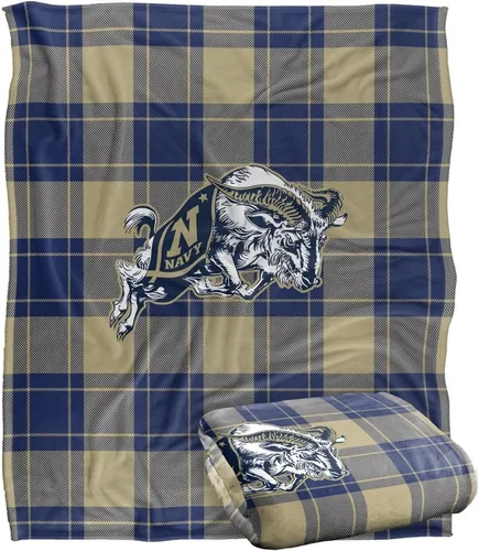 Vista 151 de LOGOVISION St John's University Campus Plaid Spirit Silky Touch Manta súper suave 36 x 58 pulgadas