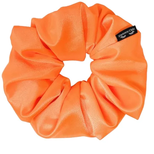Vista 25 de XL Satin Scrunchie for Thick Hair – Oversized Hair Scrunchy for Ponytail Bun or Sleeping – Frizz Free Satin Hair Tie for Women and Girls