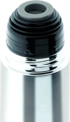 Vista 2 de Jata Hogar Termo de 11.8 fl oz, 3.0 x 3.0 x 8.3 in, plateado y negro