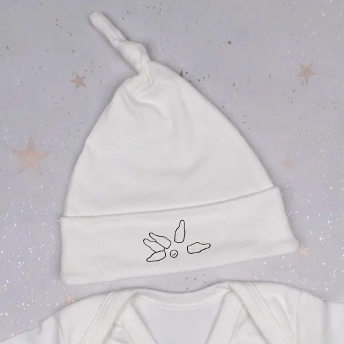 Vista 5 de Skittles & Ball' Baby Beanie Hat (BH00020256) White