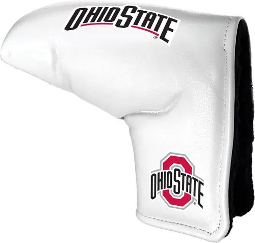 Vista 70 de Team Golf NCAA Team Golf NCAA Tour Blade Putter Cover (blanca), se adapta a la mayoría de putters de cuchilla, Scotty Cameron, Taylormade, Odyssey