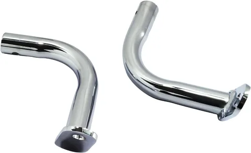 Vista 4 de Bolsas de sillín Bolsa de guardabarros Guard Eliminator Compatible con Harley Davidson Touring Electra Glide FLHT 1997-2008 (Cromo)