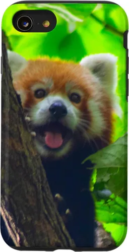 Vista 18 de Cute Funny Red Panda Smiling Tree Animal Nature Lover Gift Case for iPhone 17