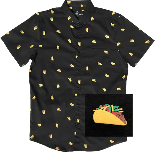Vista 19 de Molokai Surf - Camisas hawaianas de manga corta con botones y corte ajustado
