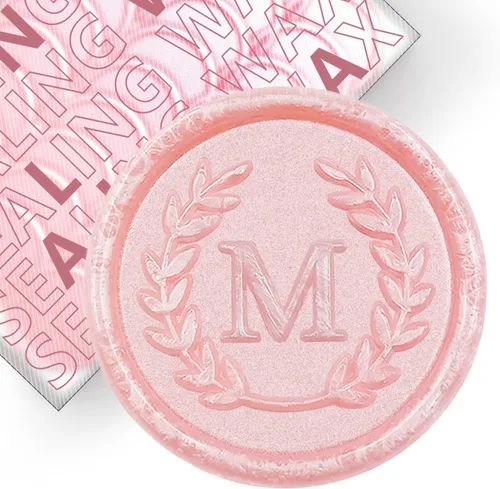 Vista 36 de 100 calcomanías adhesivas de cera con letra S, hechas a mano, sin necesidad de sellar, rasgar y usar calcomanías de cera para invitaciones de boda