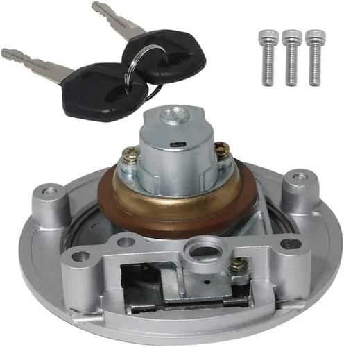 Vista 4 de Tapones de gasolina y llaves de tapa de gasolina para motocicleta para Yamaha 5JJ-24602-00 39P-24602-00 2CR-24602-00 para Yamaha YZF R1 R6 R6S, FZ1
