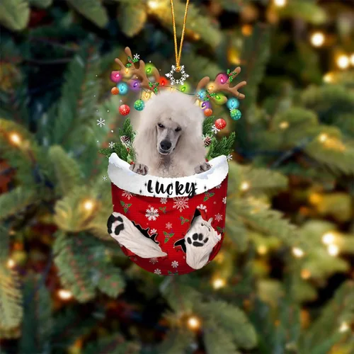 Vista 81 de Adorno de Navidad personalizado para perro Airedale Terrier en bolsillo de nieve, adorno para árbol de Navidad, idea de regalo para amantes