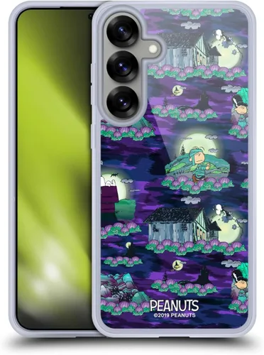 Vista 154 de Head Case Designs Funda de gel Spooktacular con licencia oficial de Peanuts Linus y Snoopy [protección de grado militar] compatible con Google Pixel