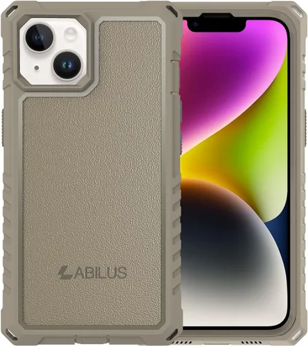 Vista 21 de Funda para iPhone 13/14 [6.1 pulgadas], a prueba de caídas de grado militar de 12 pies, resistente cobertura de cuerpo completo de 360°