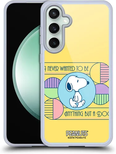 Vista 264 de Head Case Designs Snoopy Deco Dreams - Funda de gel con licencia oficial de Peanuts Blue Pattern [protección de grado militar] compatible con Google