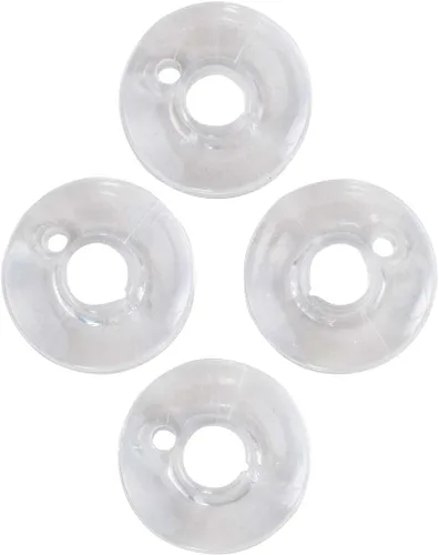 Vista 2 de SINGER Bobbins - Bobinas de plástico transparente clase 66, bobinas de repuesto para máquina de coser, bobinas de máquina de coser, accesorios
