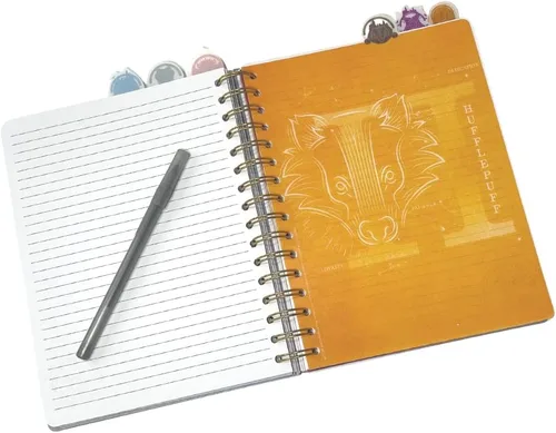 Vista 3 de Cuaderno de escritura del mapa del merodeador de Harry Potter y diario con pestañas para niños, adolescentes o adultos
