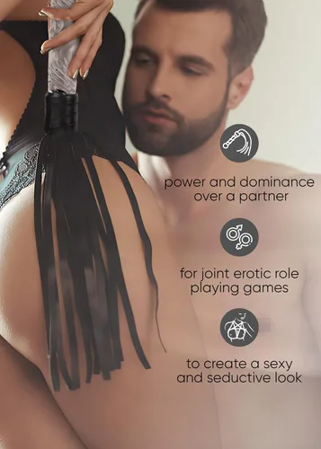 Vista 8 de BDSM Flogger Juguete sexual para adultos, consolador de vidrio, juguete anal, consolador, masturbación, azotar, cosplay, sadomasoquismo látigo