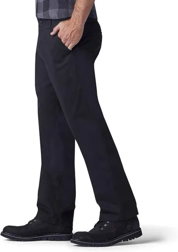 Vista 2 de Lee Extreme Motion Pantalón regular recto sin pliegues al frente para hombre